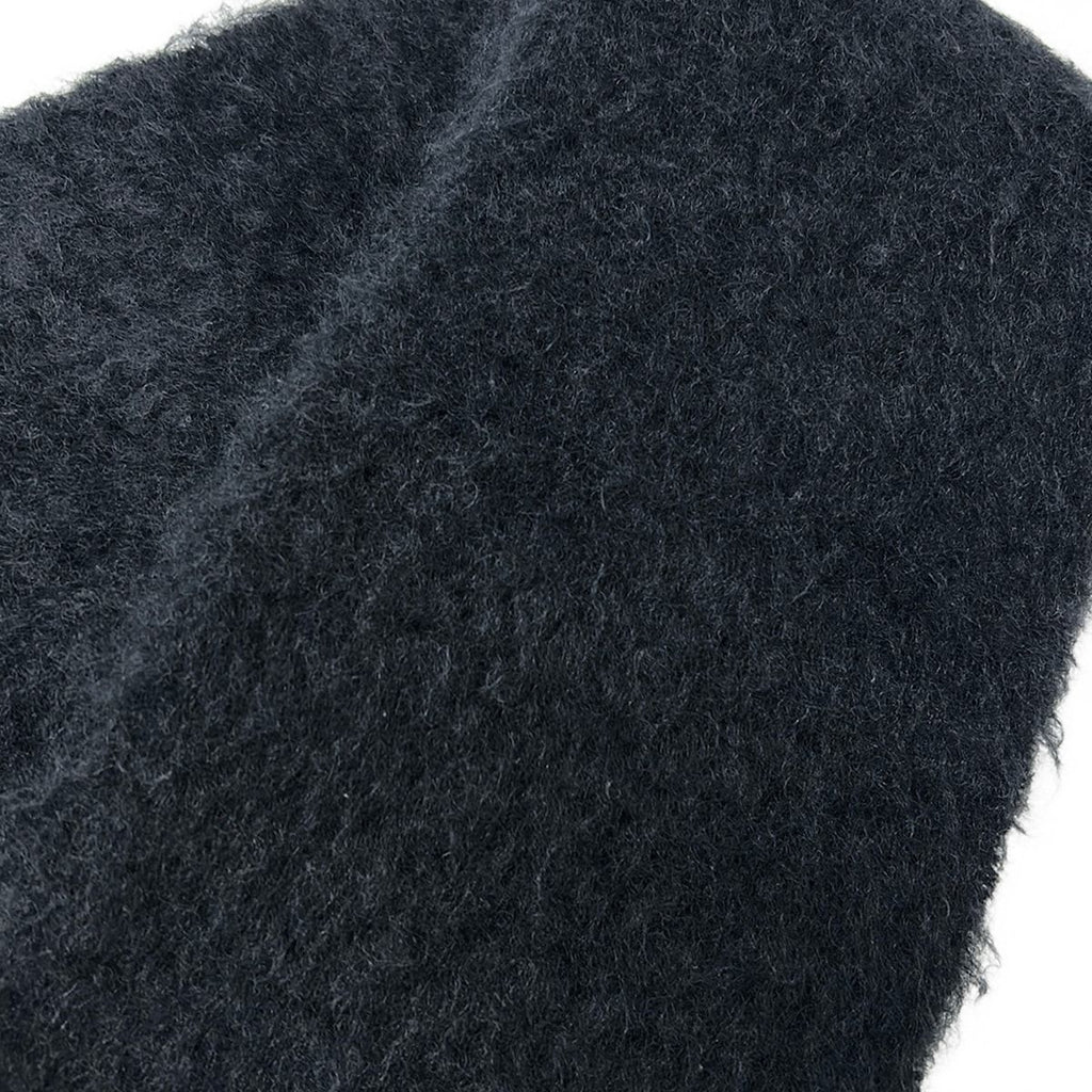 Loewe Shawl Black Wool Scarf — view 4