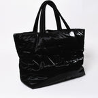 Saint Laurent Paris Tote Bag Leather Black — view 3