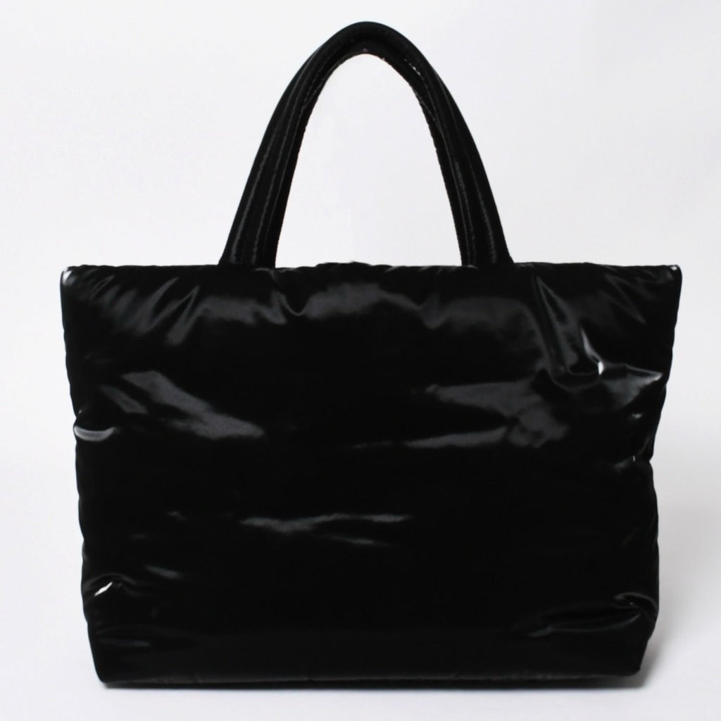 Saint Laurent Paris Tote Bag Leather Black — view 2