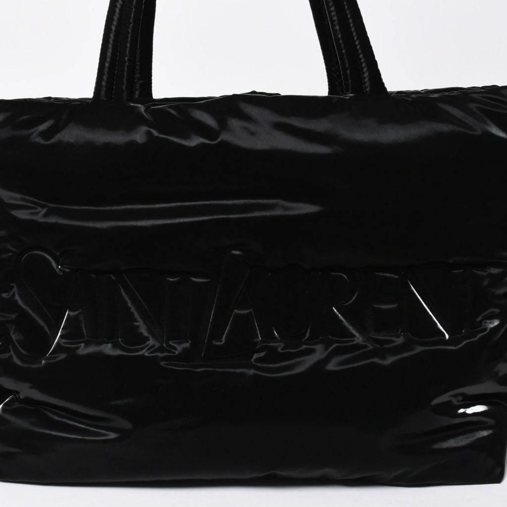 Saint Laurent Paris Tote Bag Leather Black — view 5