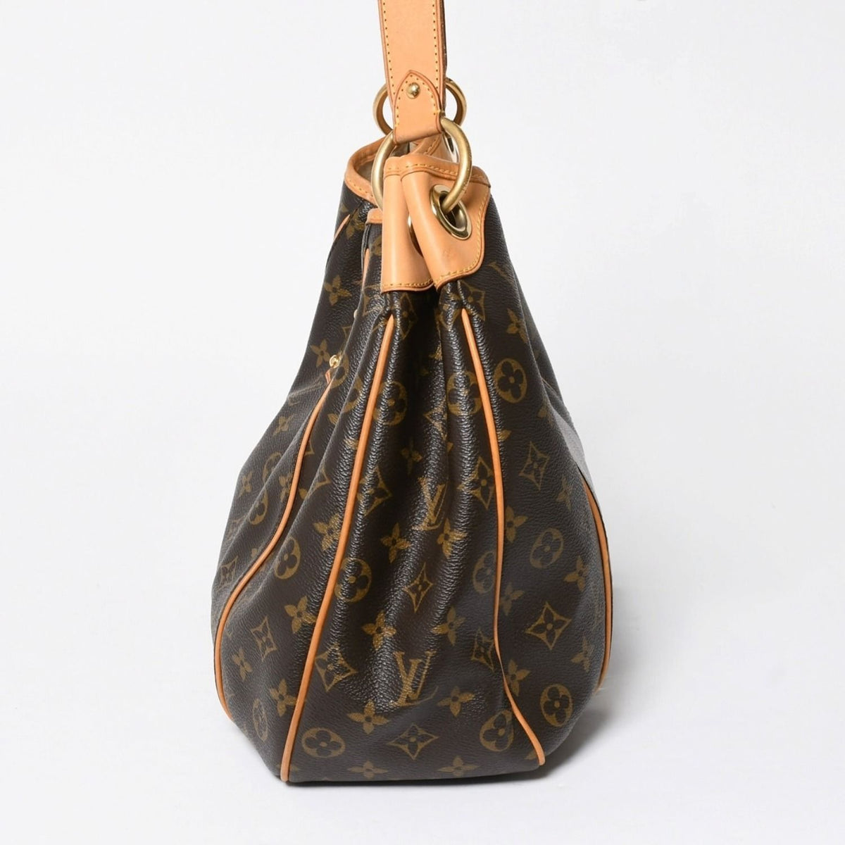 Louis Vuitton Galleria PM Monogram Handbag White Leather — view 4