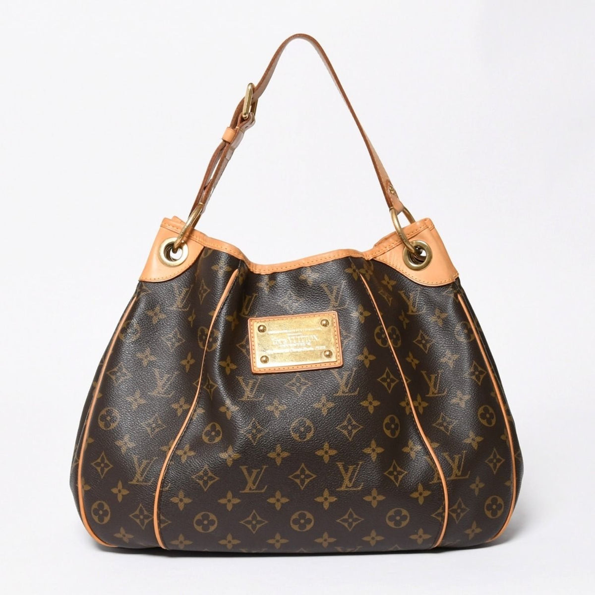 Louis Vuitton Galleria PM Monogram Handbag White Leather