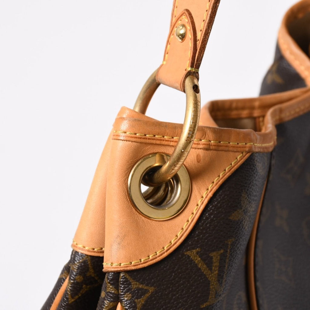 Louis Vuitton Galleria PM Monogram Handbag White Leather — view 8