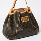 Louis Vuitton Galleria PM Monogram Handbag White Leather — view 3