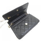 Chanel Timeless Classic Line Chain Wallet Shoulder Bag — view 6