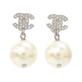 Chanel Earrings Silver