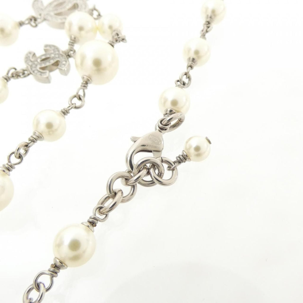 Chanel Necklace Silver — view 4