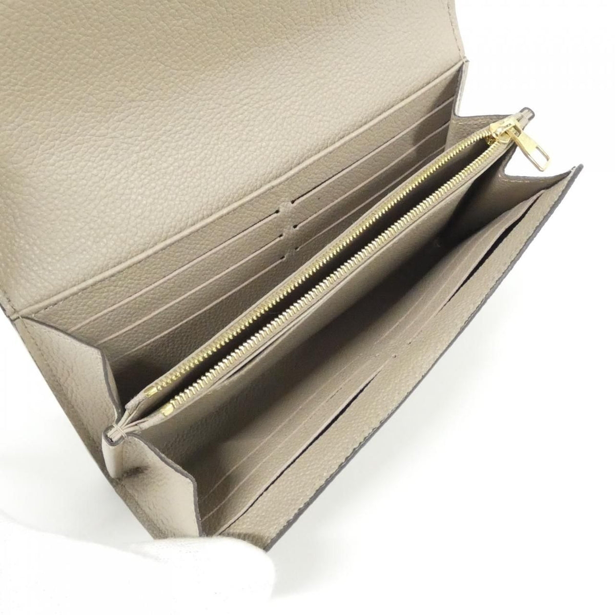 Louis Vuitton Monogram Empreinte Portefeuille Sarah Wallet — view 6