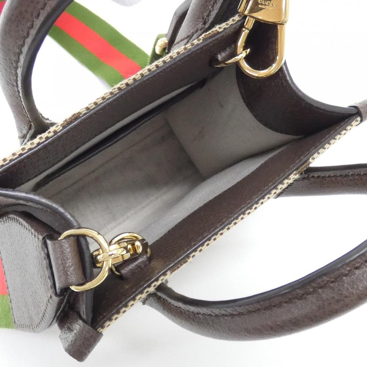 Gucci Ukmdg Bag Handbag Tan — view 7