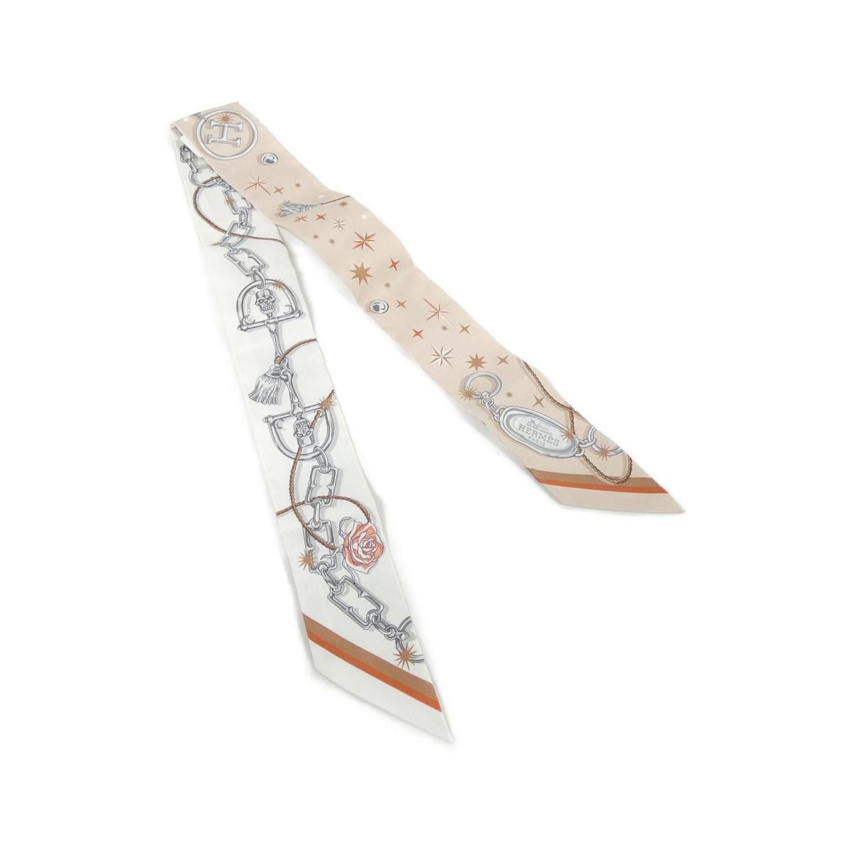 Hermes C'est la Fete Twilly Scarf