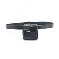 Bottega Veneta Waist Bag Cassette Maxi Intrecciato Mini Dark Green Leather