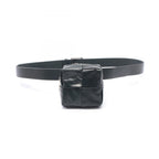 Bottega Veneta Waist Bag Cassette Maxi Intrecciato Mini Dark Green Leather