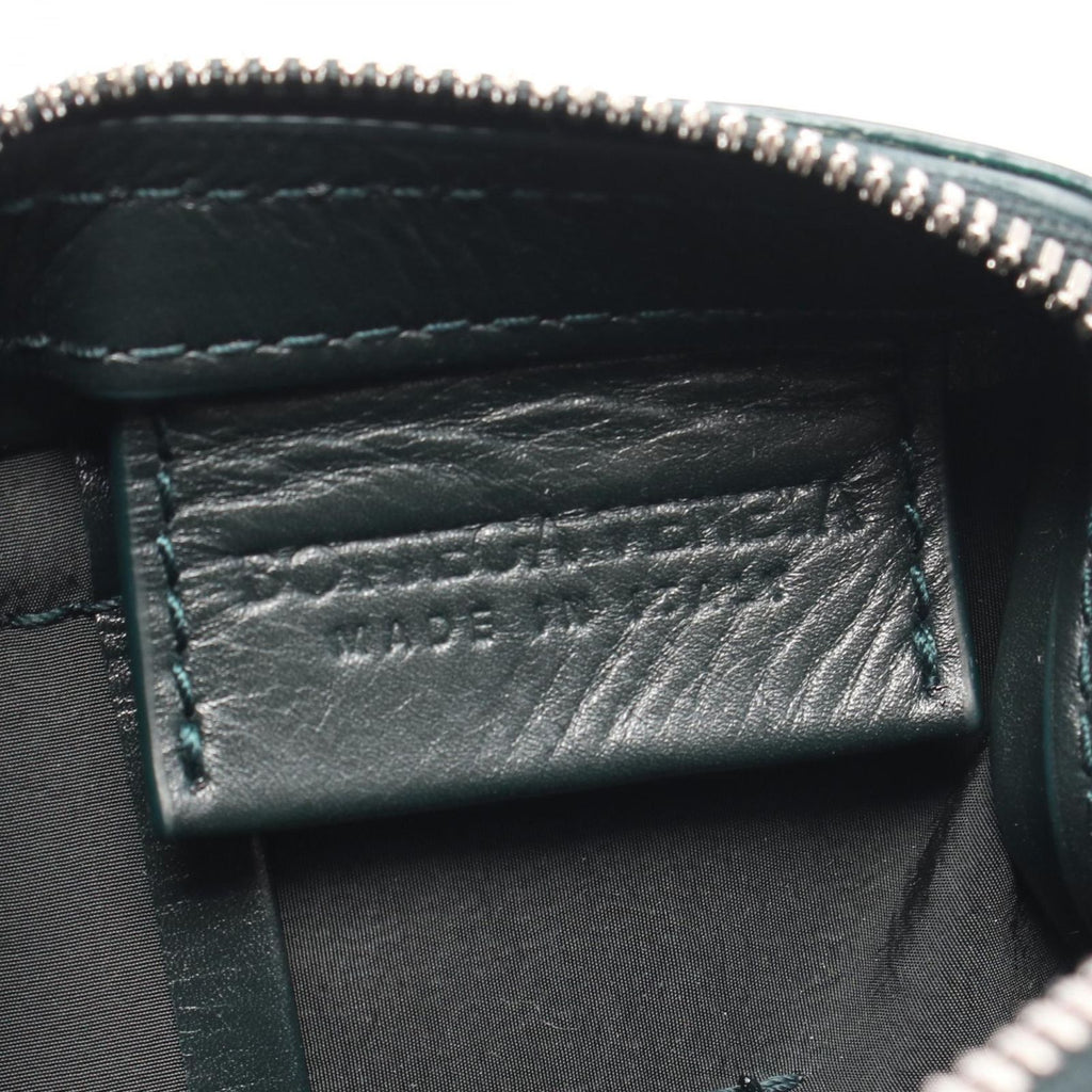 Bottega Veneta Waist Bag Cassette Maxi Intrecciato Mini Dark Green Leather — view 4