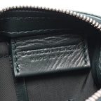 Bottega Veneta Waist Bag Cassette Maxi Intrecciato Mini Dark Green Leather — view 4