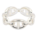 Hermes Ring Enchainee PM 925 Sterling Silver — view 2