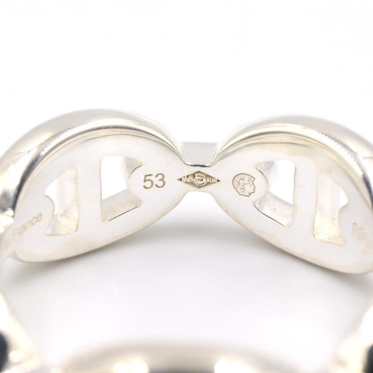 Hermes Ring Enchainee PM 925 Sterling Silver — view 4