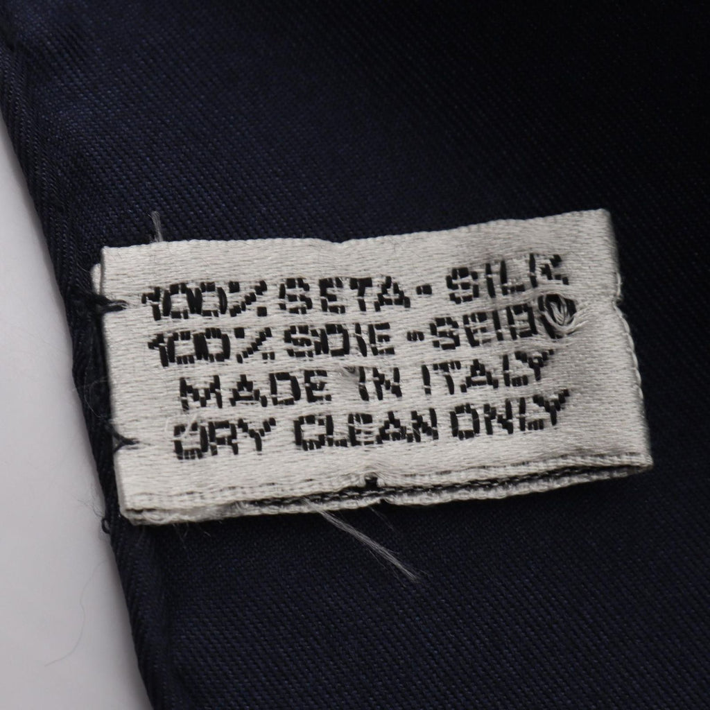 Chanel Scarf CC Logo Camellia Black Silk — view 3