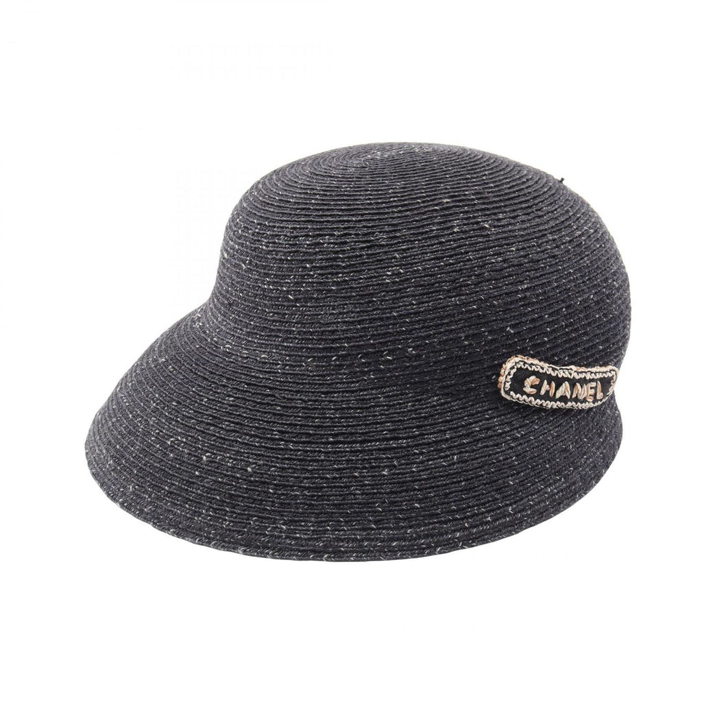 Chanel Hat Clochette Bob Black Nylon Hat