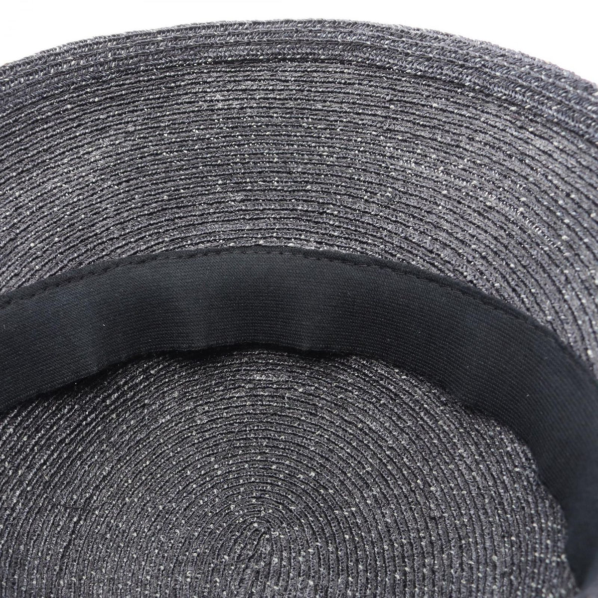 Chanel Hat Clochette Bob Black Nylon Hat — view 6