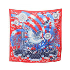 Hermes Scarf Carre 90 la Source de Pegase Silk 90 Water of Pegasus