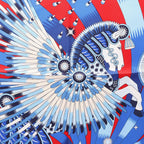 Hermes Scarf Carre 90 la Source de Pegase Silk 90 Water of Pegasus — view 5