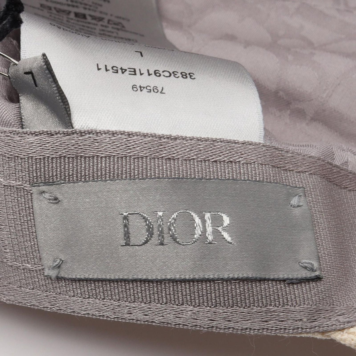 Dior Cap Denim Tears Logo Embroidery Cotton Cap Hat — view 4