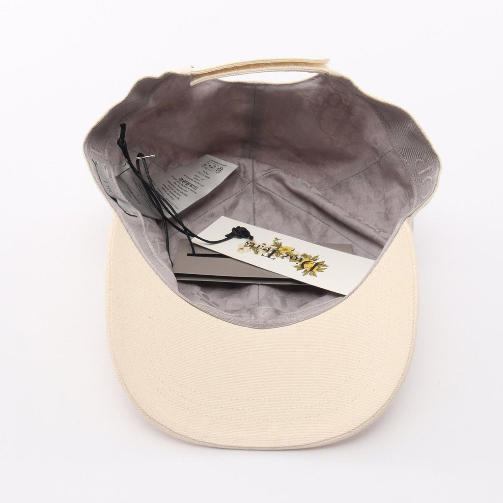 Dior Cap Denim Tears Logo Embroidery Cotton Cap Hat — view 3