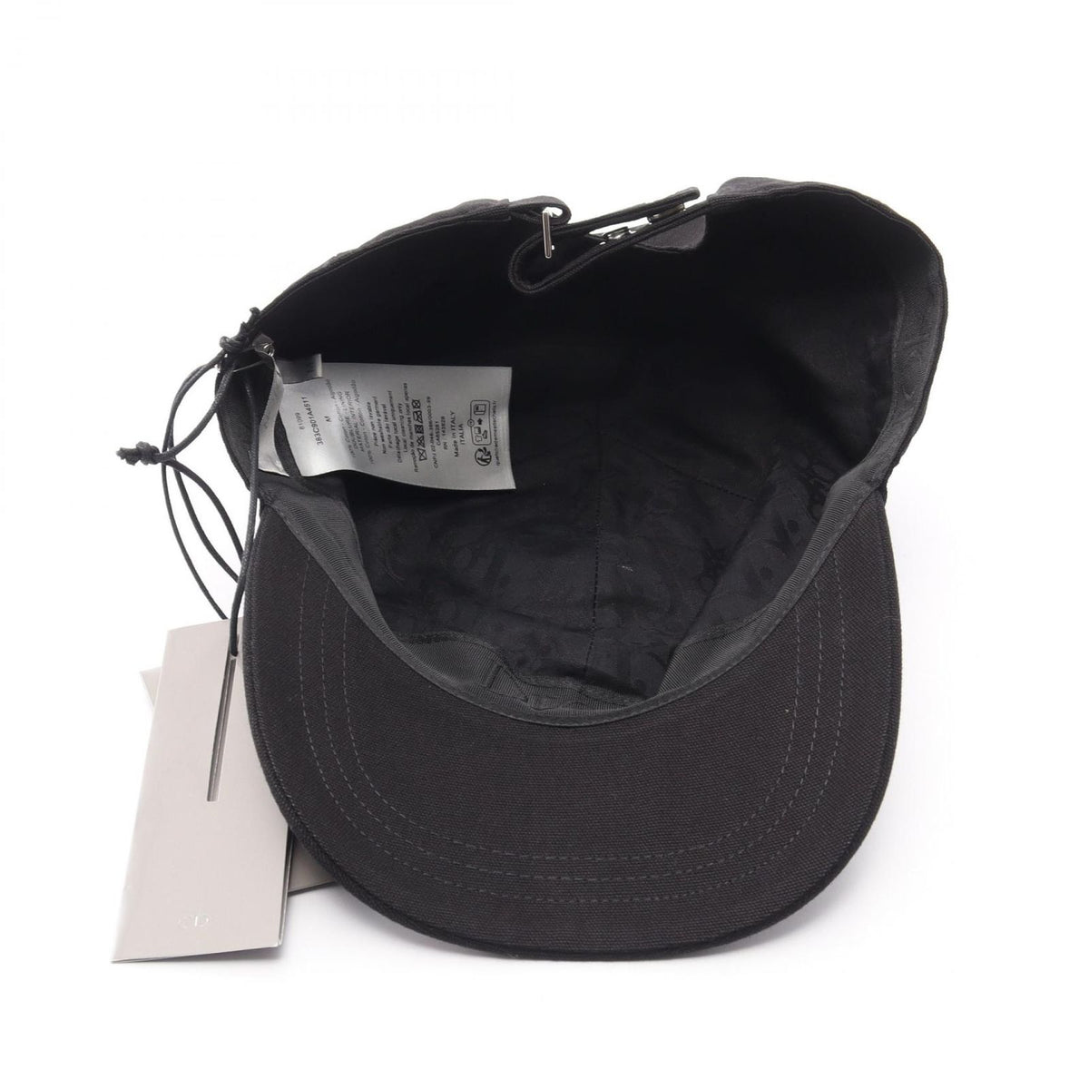Dior Cap CD Logo Studs Cotton Cap Hat — view 3