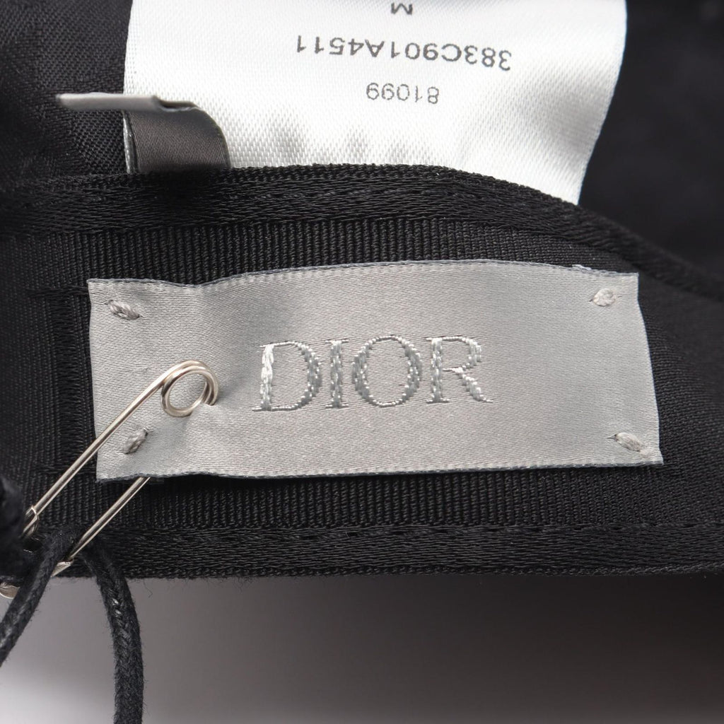 Dior Cap CD Logo Studs Cotton Cap Hat — view 4