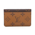 Louis Vuitton Card Case Porte Cartes Simple Monogram Reverse