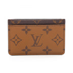 Louis Vuitton Card Case Porte Cartes Simple Monogram Reverse
