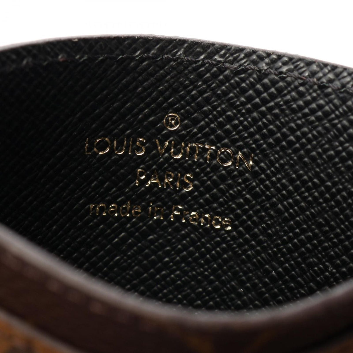 Louis Vuitton Card Case Porte Cartes Simple Monogram Reverse — view 4