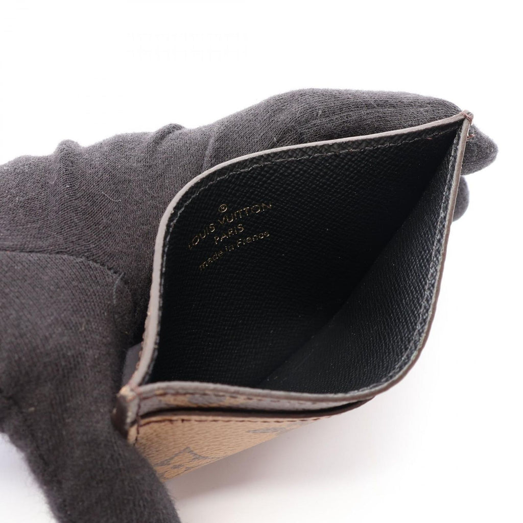 Louis Vuitton Card Case Porte Cartes Simple Monogram Reverse — view 3