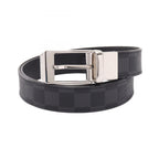 Louis Vuitton Belt Ceinture Seattle Damier Graphite Reversible 30