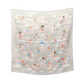 Hermes Scarf Carre 70 Carres Volants Silk