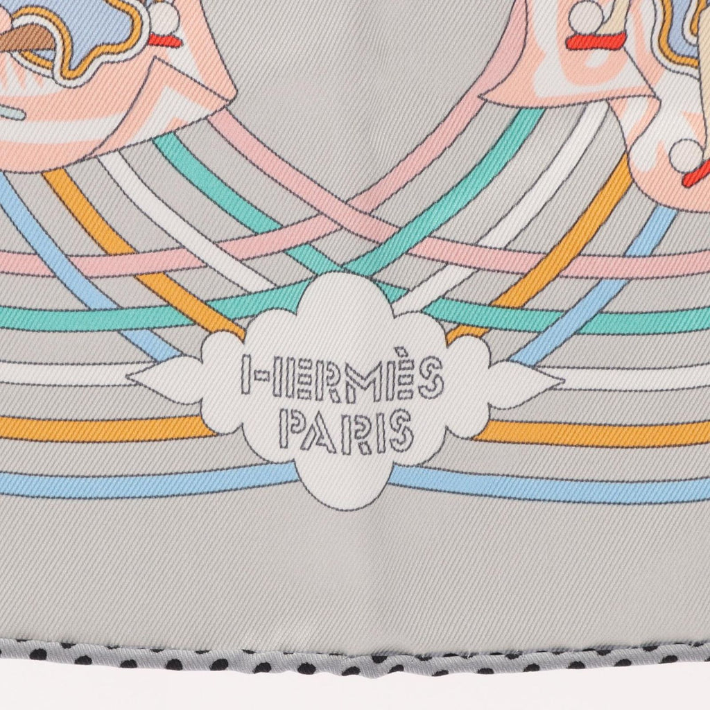 Hermes Scarf Carre 70 Carres Volants Silk — view 4