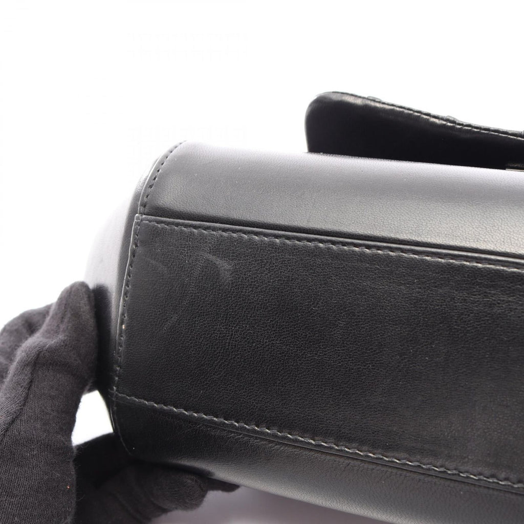 Chanel Shoulder Bag Mademoiselle Black Lambskin Chain — view 8