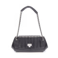 Chanel Shoulder Bag Mademoiselle Black Lambskin Chain