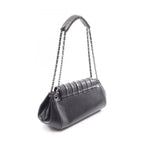 Chanel Shoulder Bag Mademoiselle Black Lambskin Chain — view 2