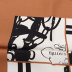 Hermes Scarf Carre 70 en Desordre Beige Silk — view 6