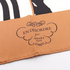Hermes Scarf Carre 70 en Desordre Beige Silk — view 5