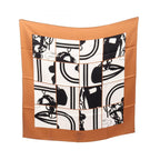 Hermes Scarf Carre 70 en Desordre Beige Silk