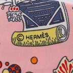 Hermes Scarf Twilly la Folle Parade Ribbon Silk — view 4