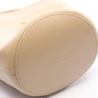 Bottega Veneta Liberta Bucket Bag Small 2-Way Beige Leather — view 5