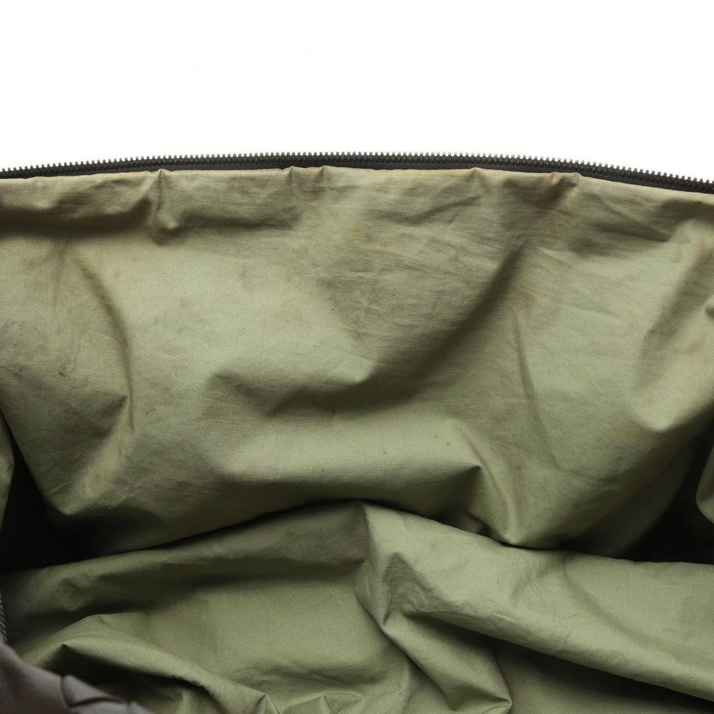Bottega Veneta Boston Bag Intrecciato Dark Brown Navy Leather — view 7