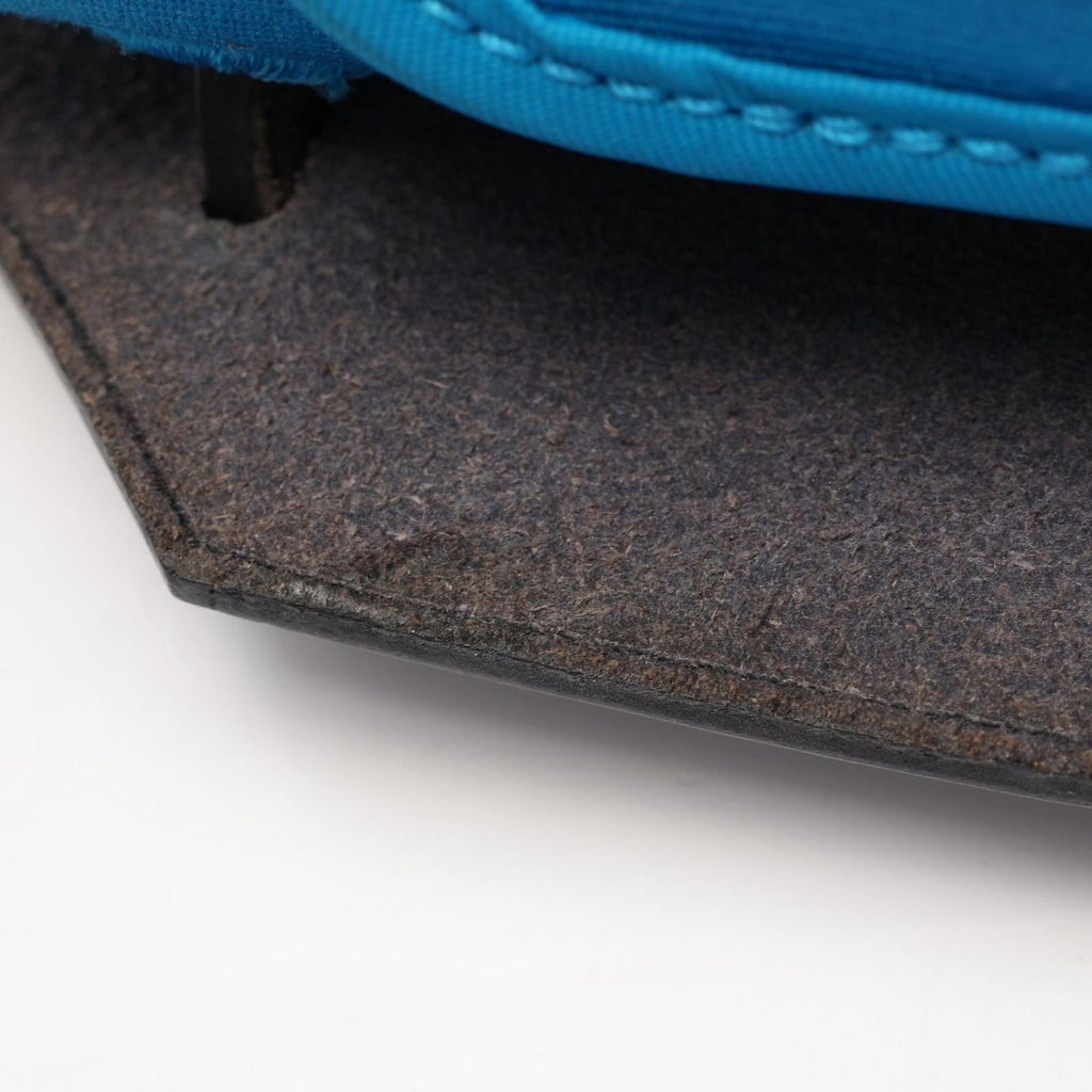 Hermes Handbag Herbag Zip PM 2-Way Blue Zanzibar Inte Canvas Leather PM Indigo — view 5