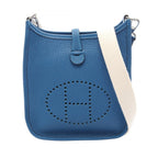 Hermes Shoulder Bag Evelyne Amazon TPM Mykonos White