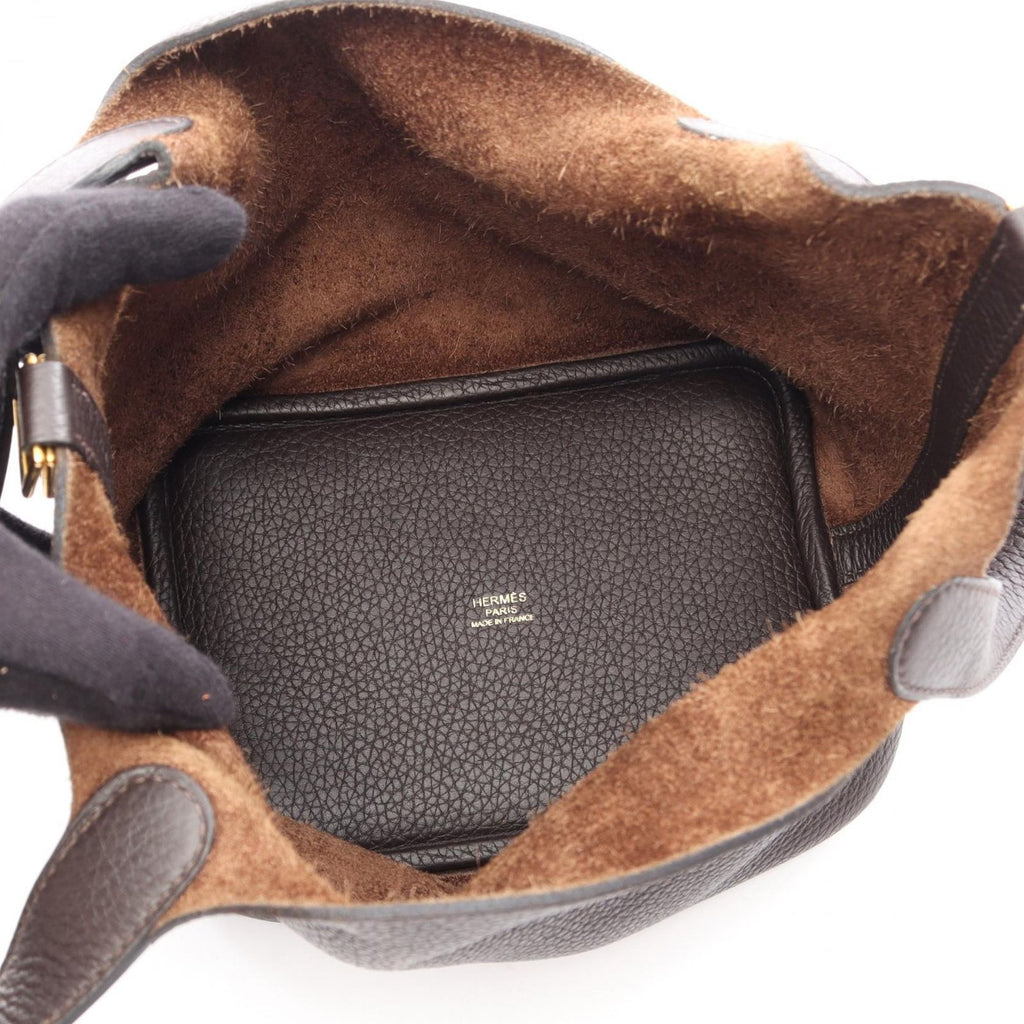 Hermes Handbag Picotin Lock PM Ebene — view 3