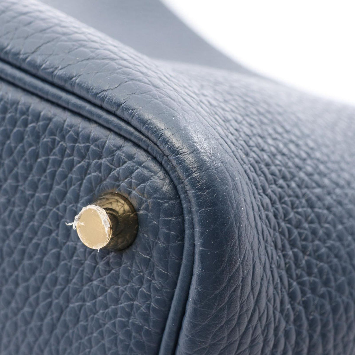 Hermes Handbag Picotin Lock PM Blue Deplus — view 6