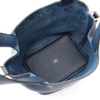 Hermes Handbag Picotin Lock PM Blue Deplus — view 3